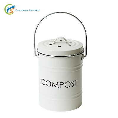 compost bin厨余堆肥桶 创意花园垃圾桶 厨房堆肥桶